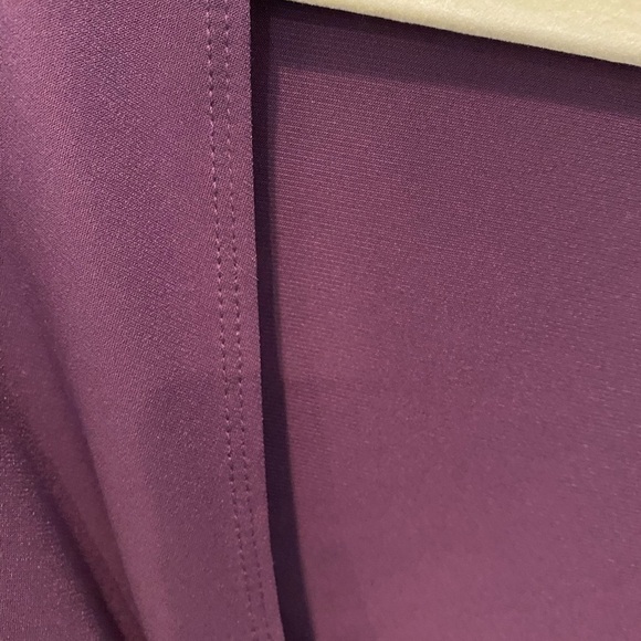 BCBG long sleeve wrap top - Picture 6 of 8